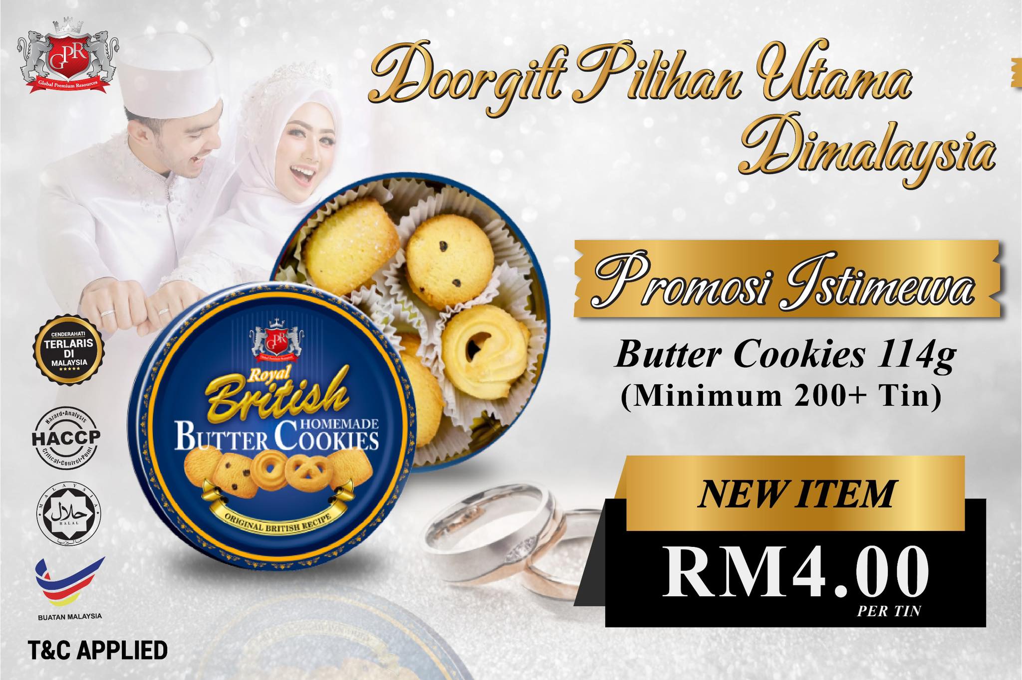 GPRfood Facebook ad: Cenderahati Perkahwinan Menawarkan Harga Murah Bermula…