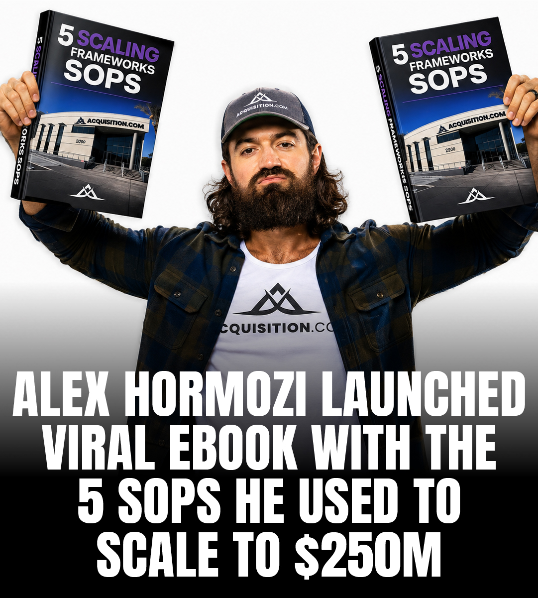 Alex Hormozi Facebook ad