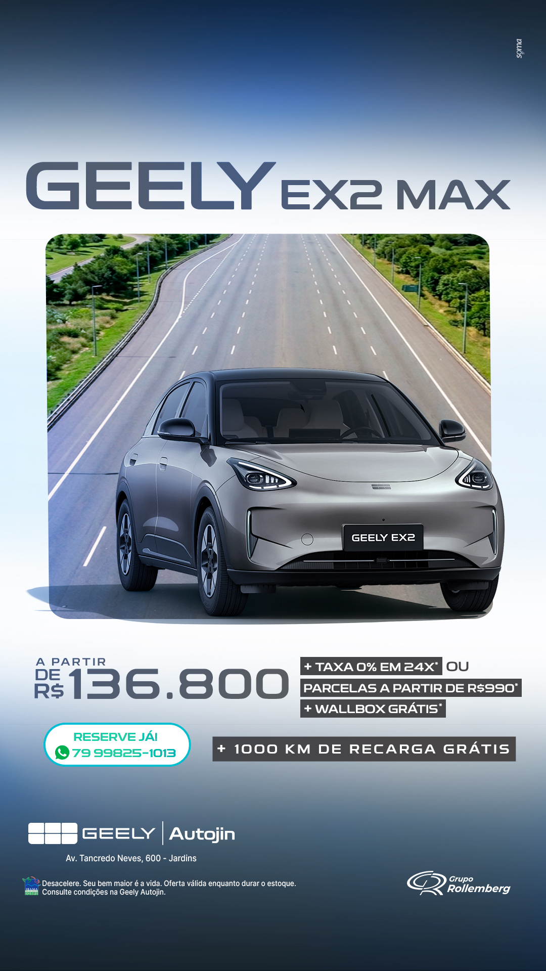 Geely Autojin Facebook ad: Geely EX2 MAX