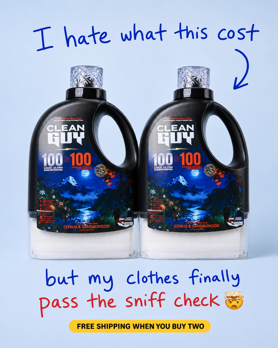 Clean Guy Facebook ad