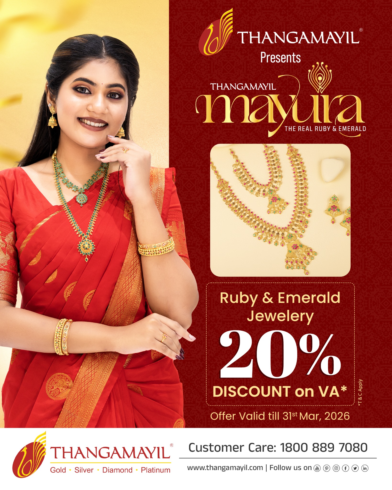 Thangamayil Jewellery Ltd Facebook ad