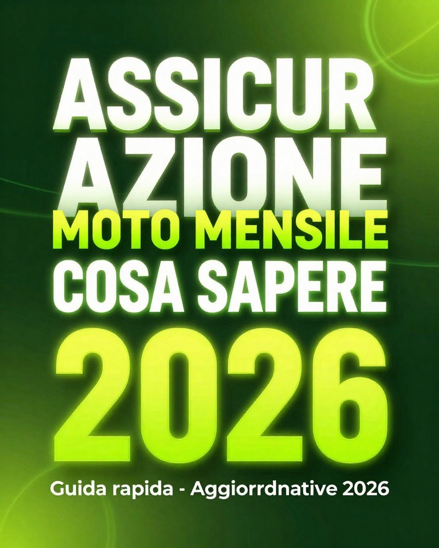 Inspiration For Today Facebook ad: Assicurazione moto mensile online nel 2026