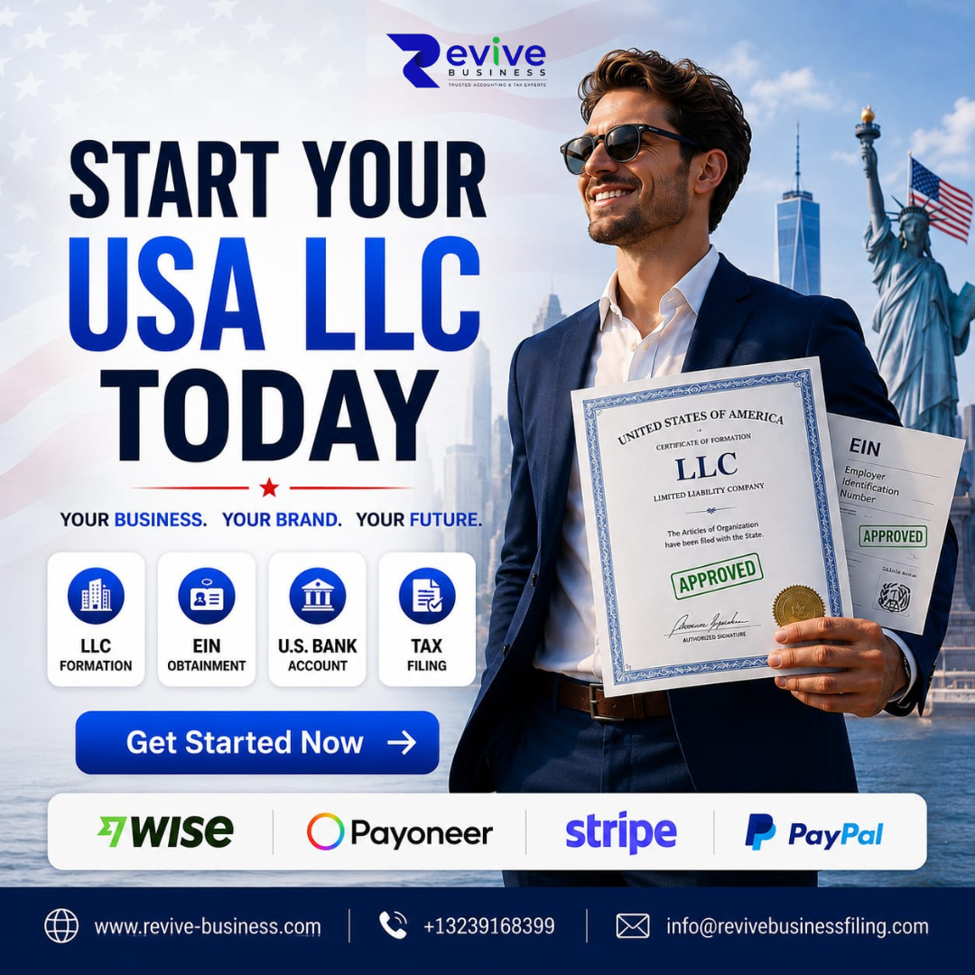 Revive Business Facebook ad