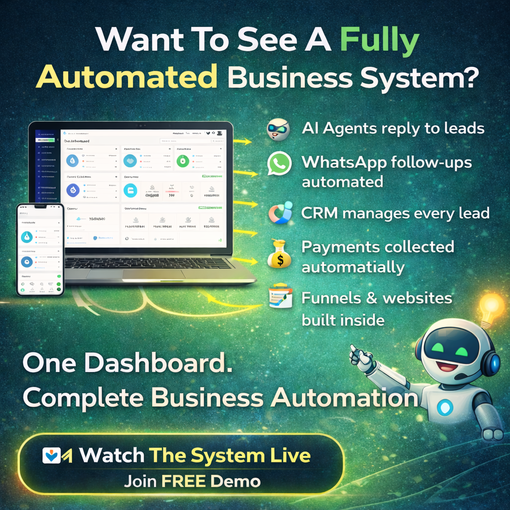 My Business Automation System Facebook ad: Stop Using 10 Tools. Use 1 AI System.