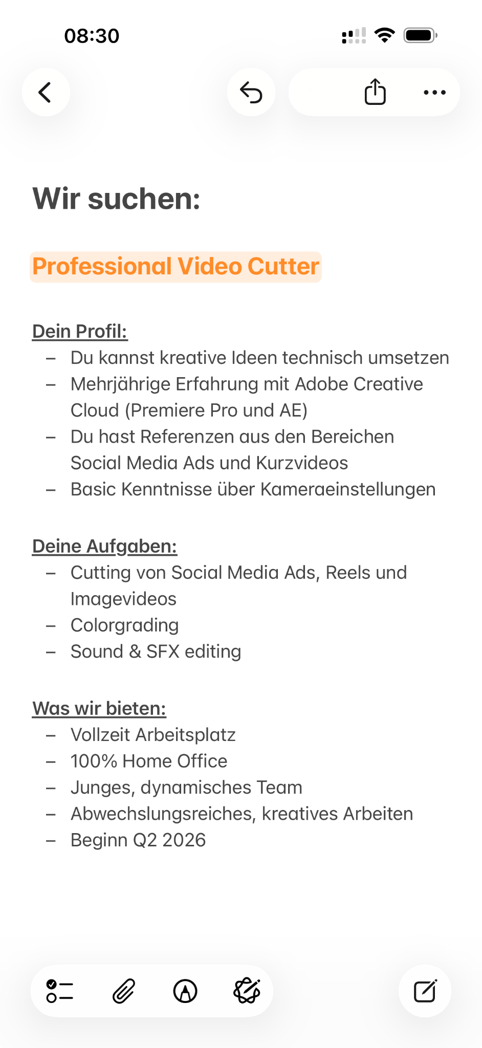 OD Solution Facebook ad: Reels, Ads, Imagevideos, du schneidest alles mit links…