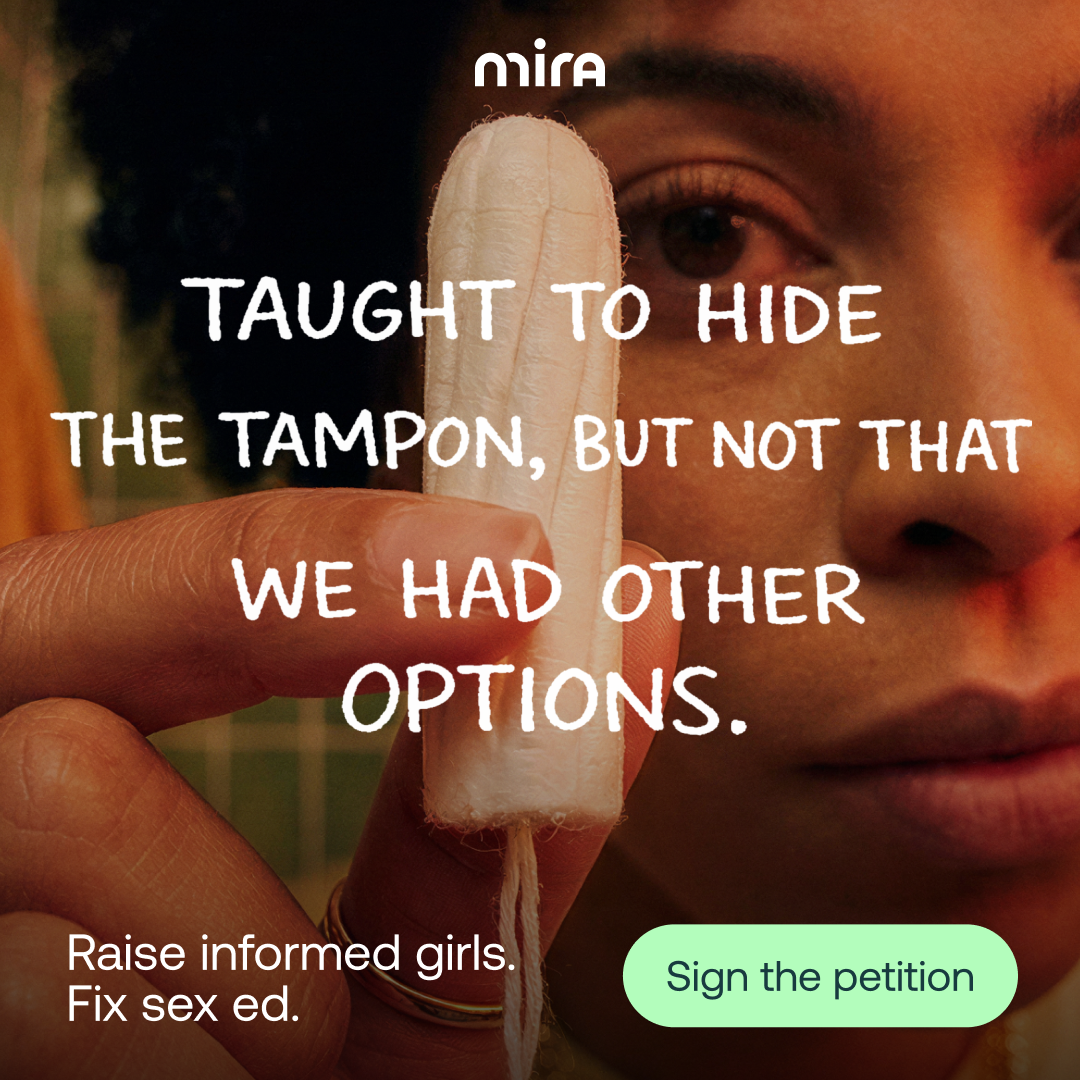 Mira Fertility Facebook ad