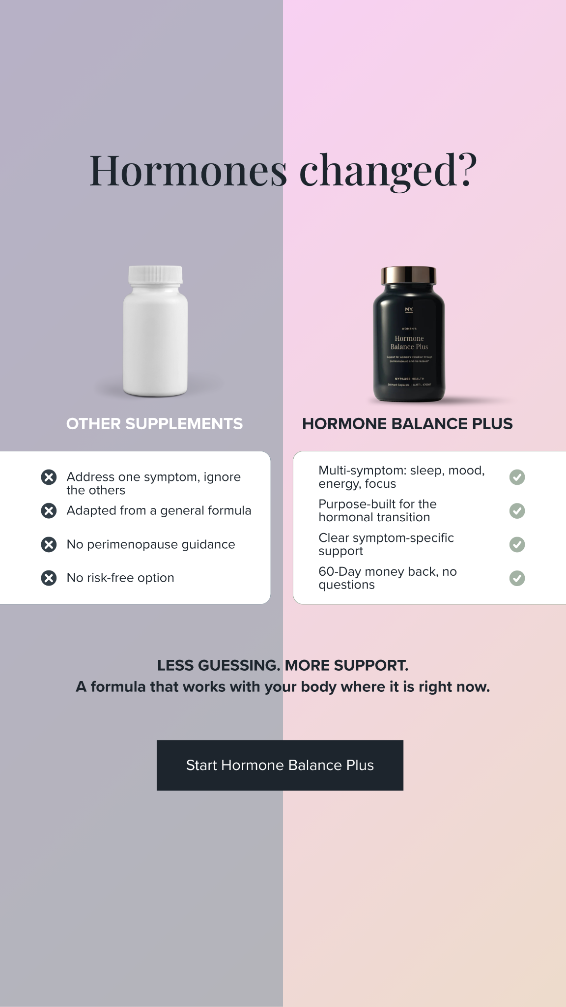 MyPause Health Facebook ad
