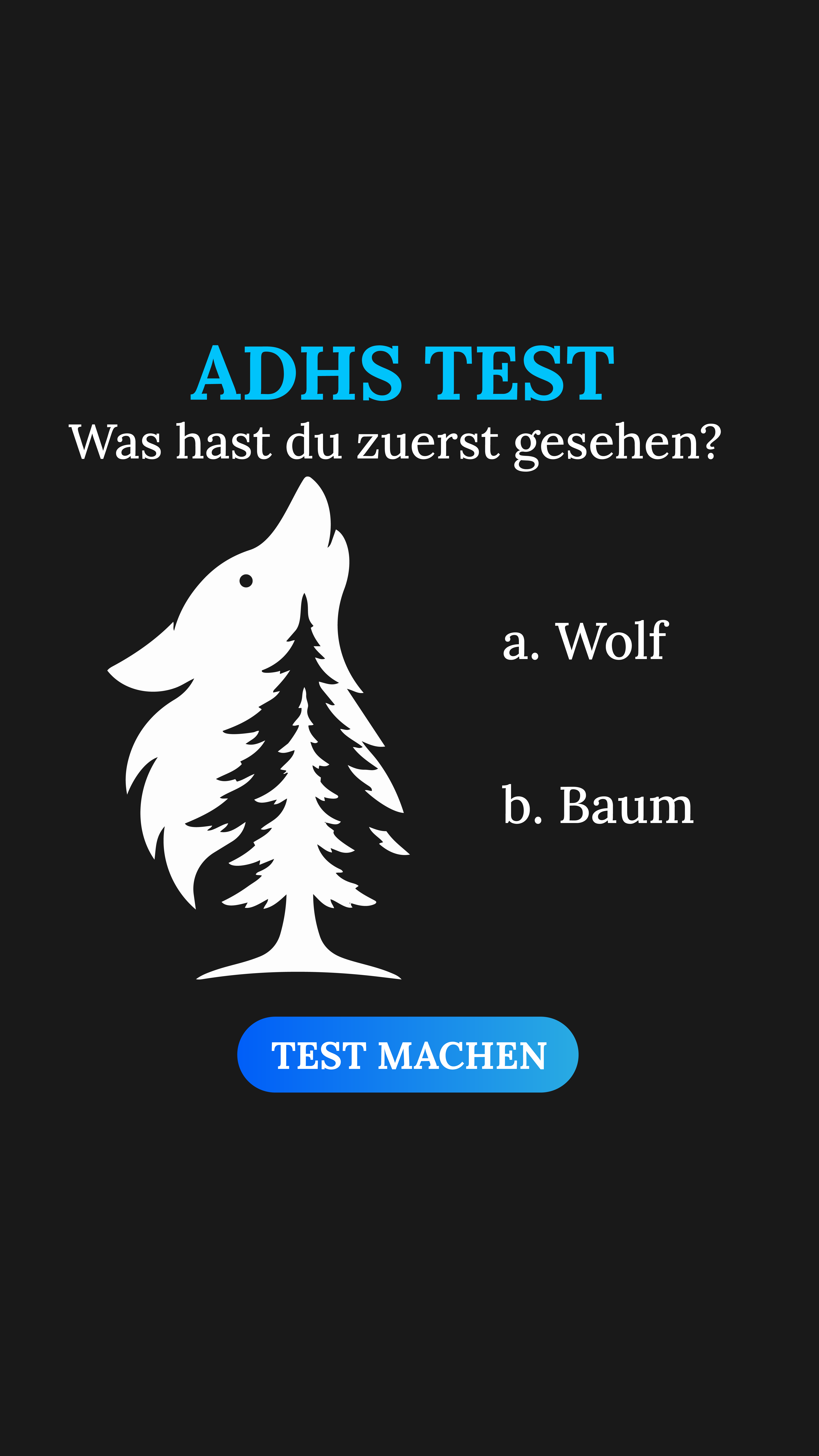 International IQ test Facebook ad
