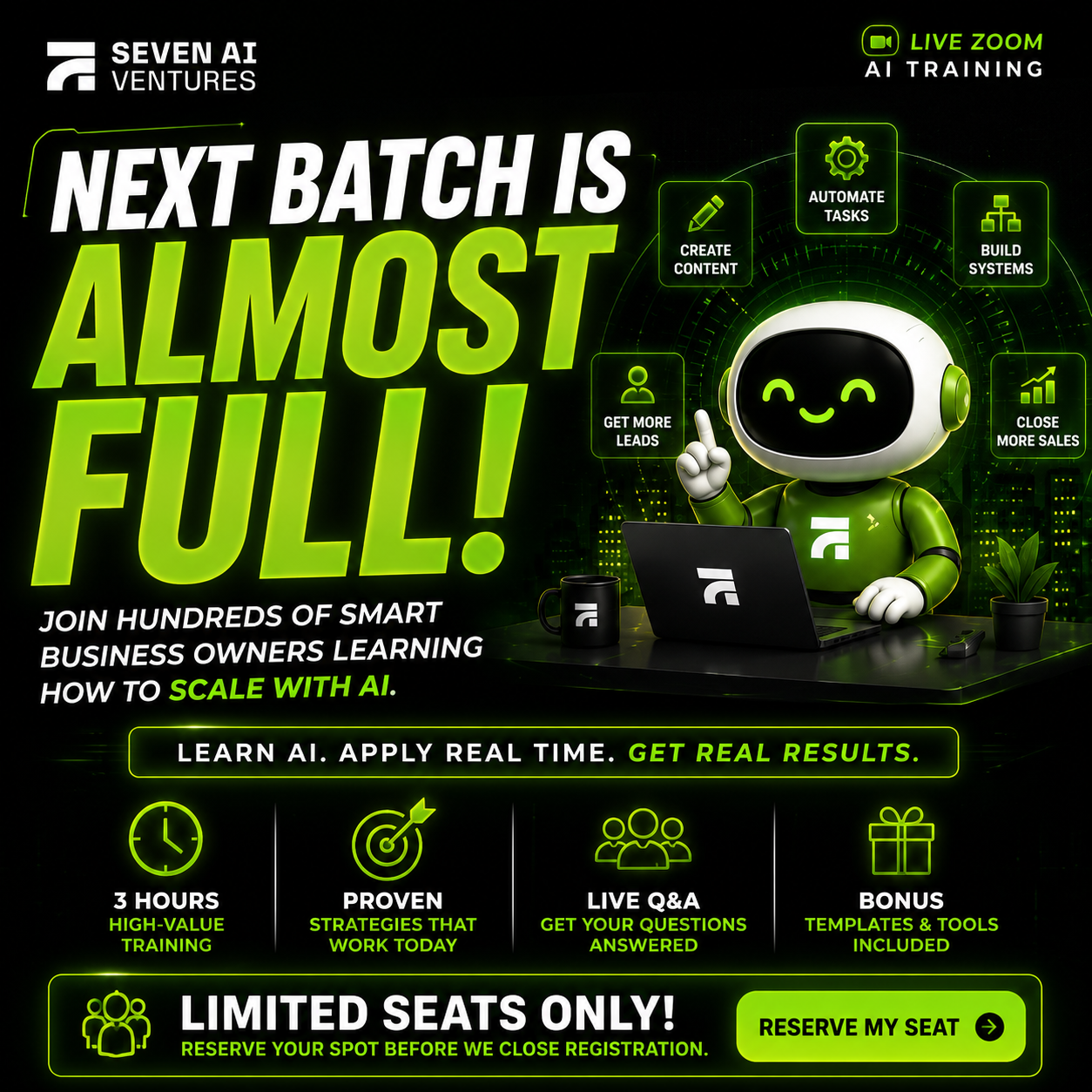 Jay Jazmines AI Facebook ad: Scale Your Business with AI ASAP