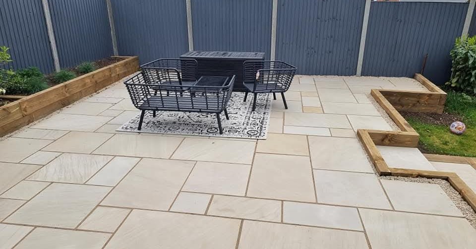 SJ Landscapes Facebook ad: Here at SJ Landscapes we cover all aspects…