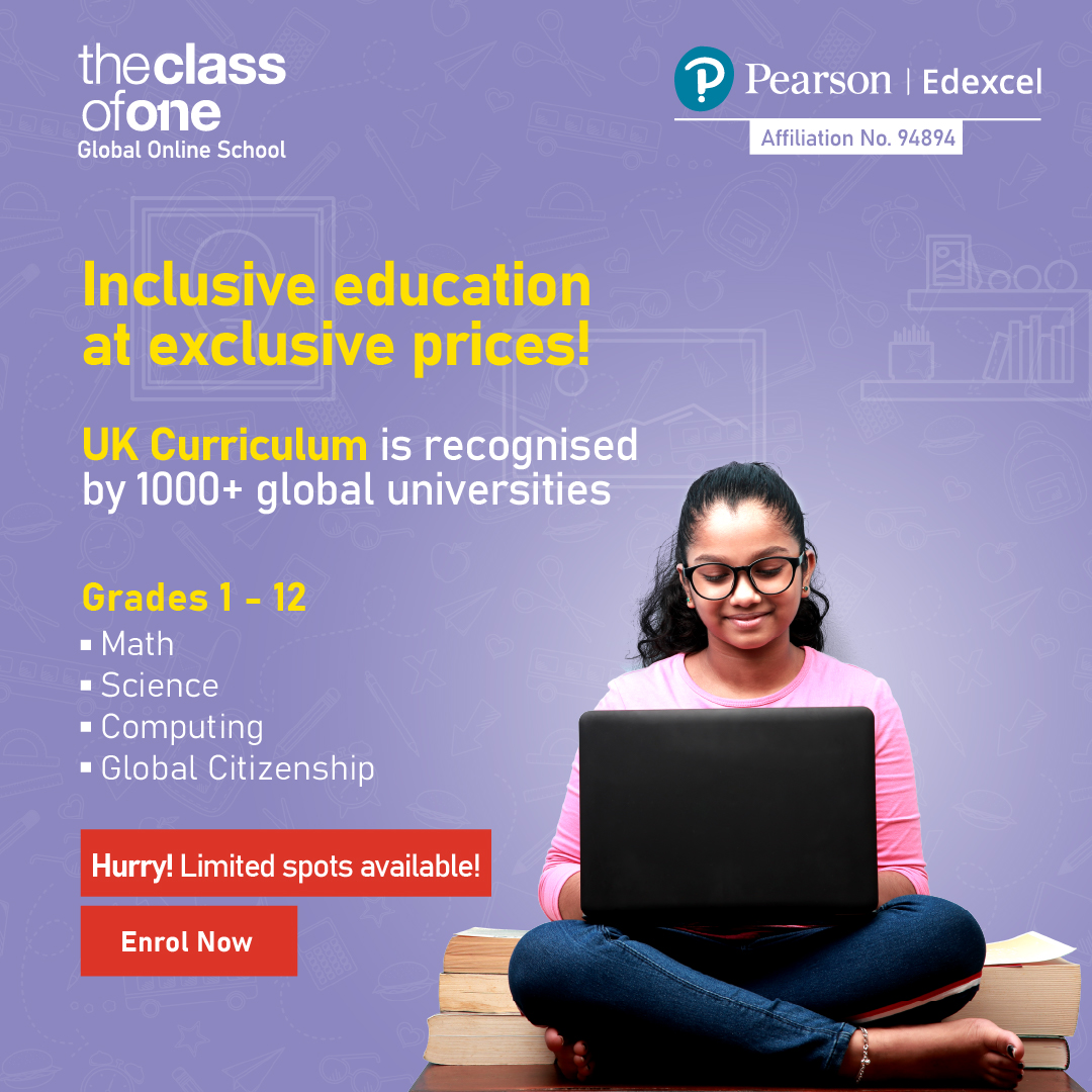 The Class Of One - Global Online School Facebook ad