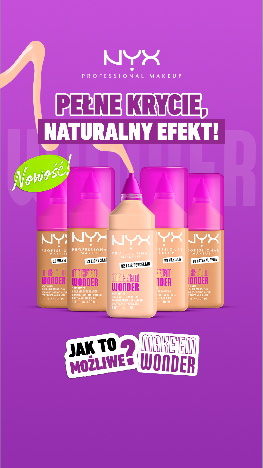 NYX Professional Makeup Polska Facebook ad from Mar 2, 2026