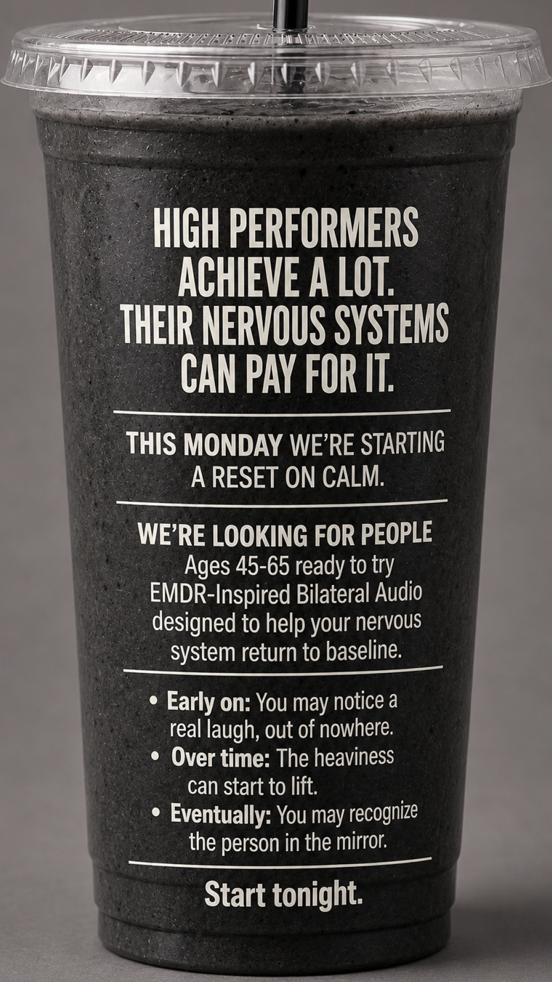 Calm Facebook ad