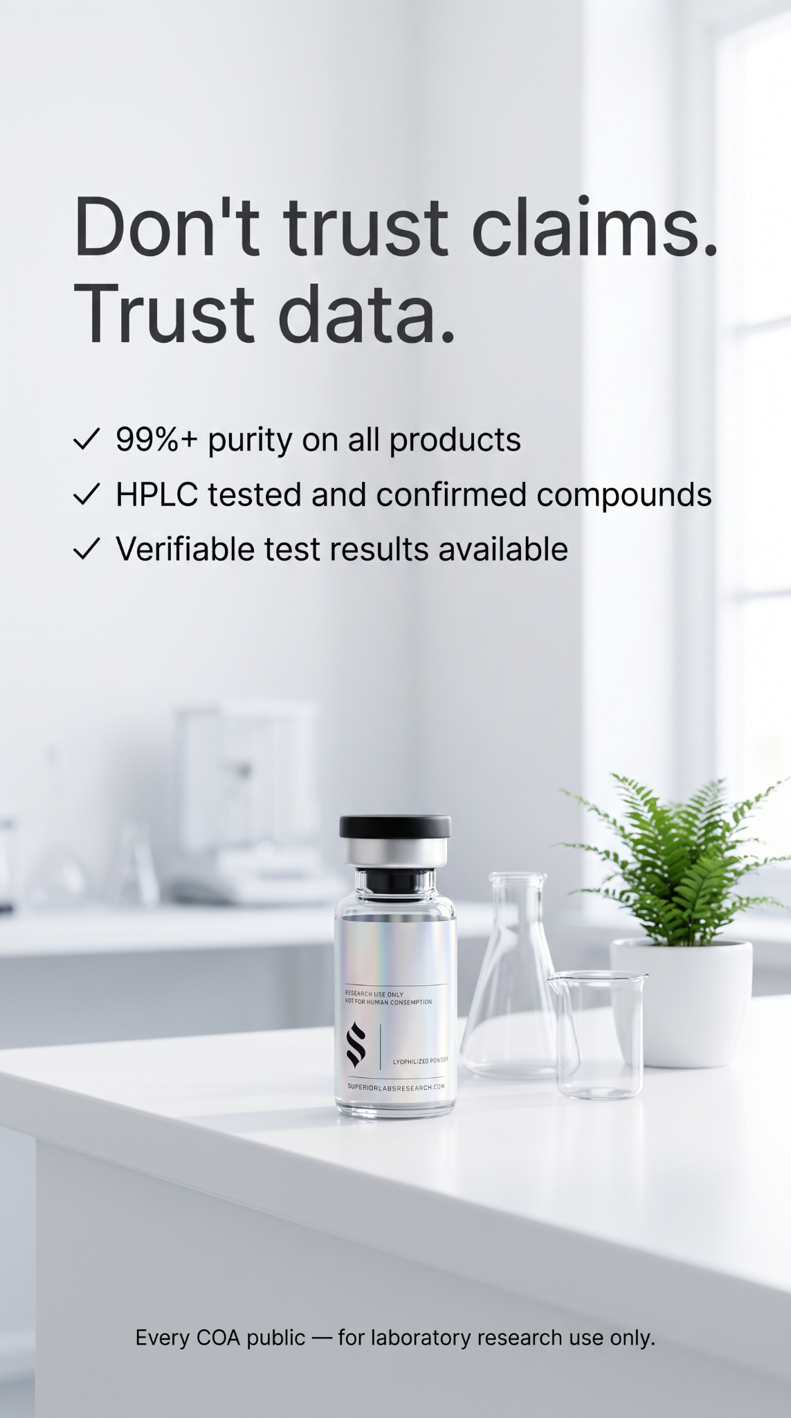 Superior Labs Facebook ad from Jul 22, 2026
