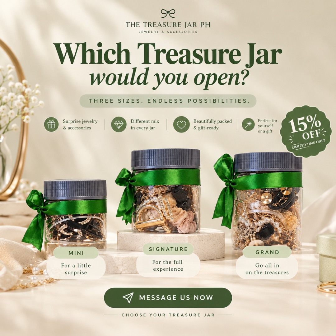Lunaire Collective Facebook ad: Which Treasure Jar would you open?
