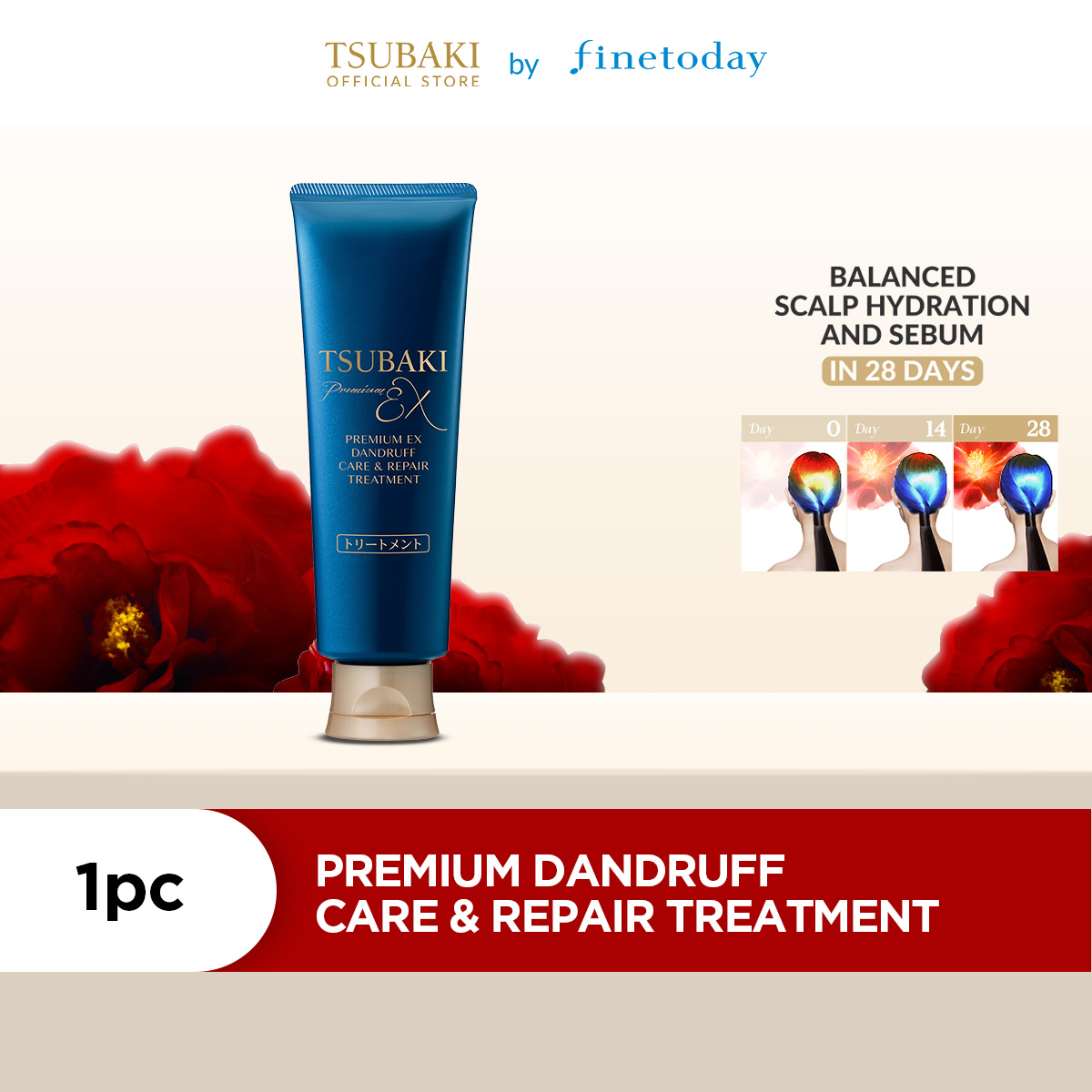 Tsubaki Philippines Facebook ad: Find your Favorite Hair Care with TSUBAKI!