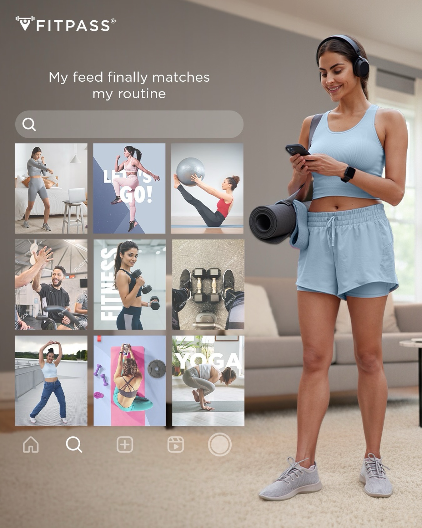 FITPASS Facebook ad