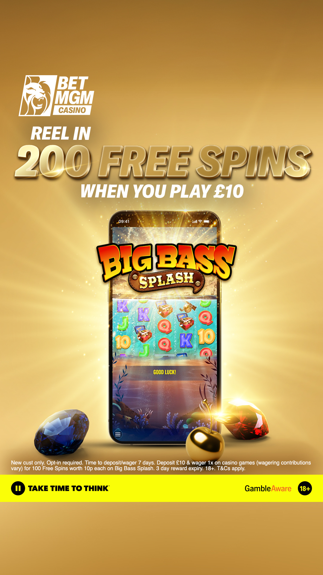 BetMGM UK Facebook ad