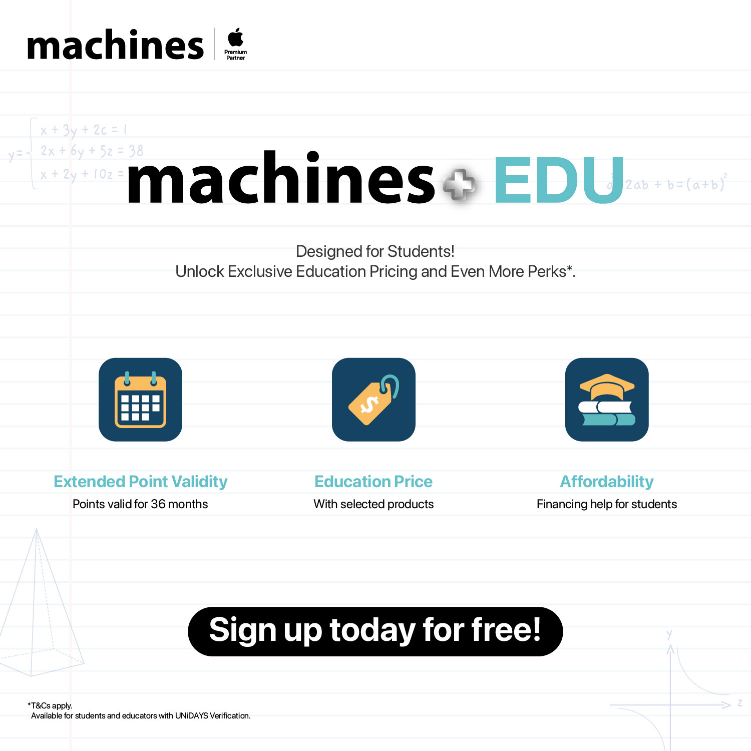 Machines Facebook ad
