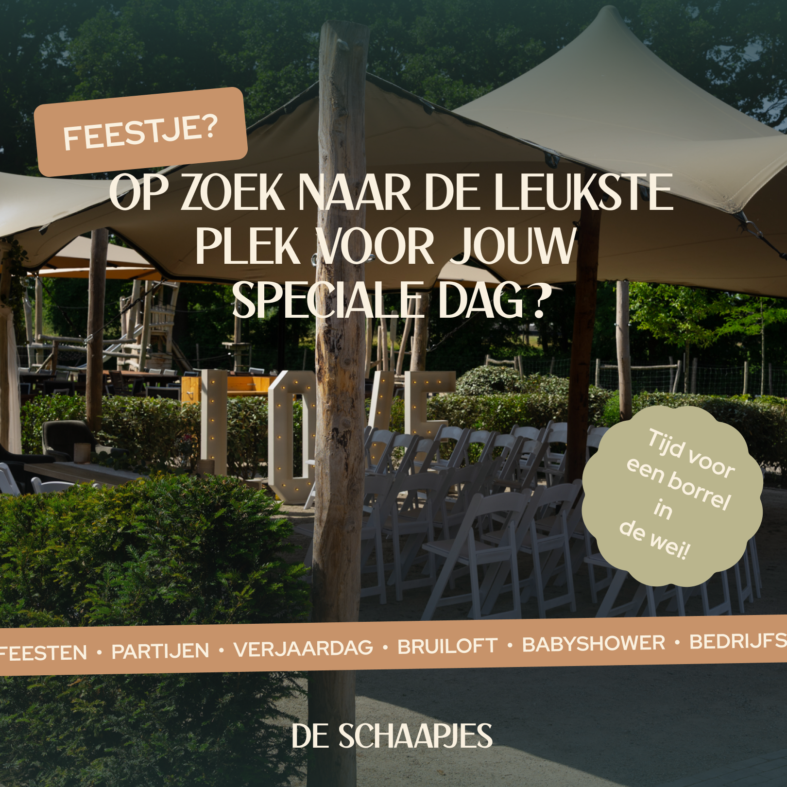 De Schaapjes - Eten, Drinken & Spelen Facebook ad