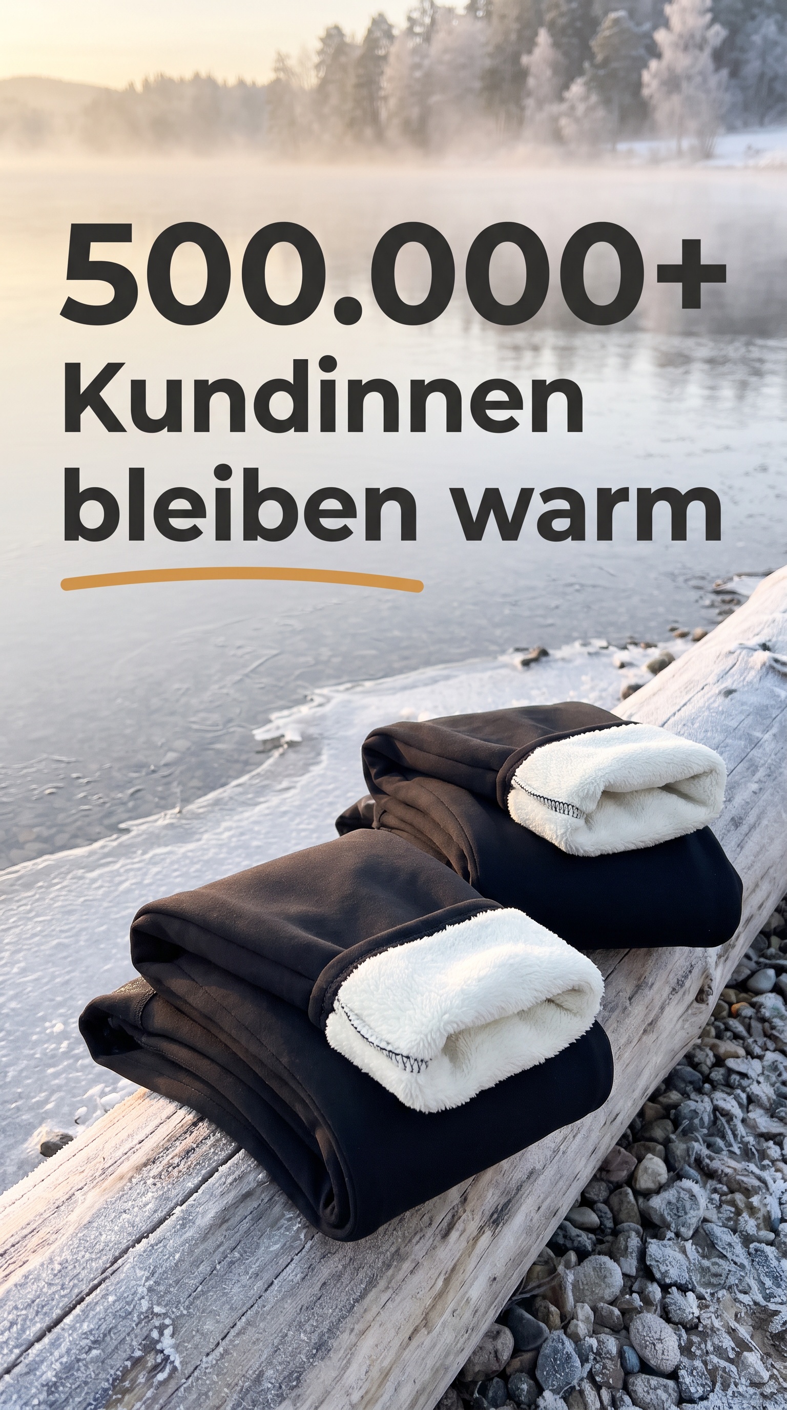 Freiluftkind Facebook ad: Sieht aus wie eine Leggings, wärmt wie eine Winterhose