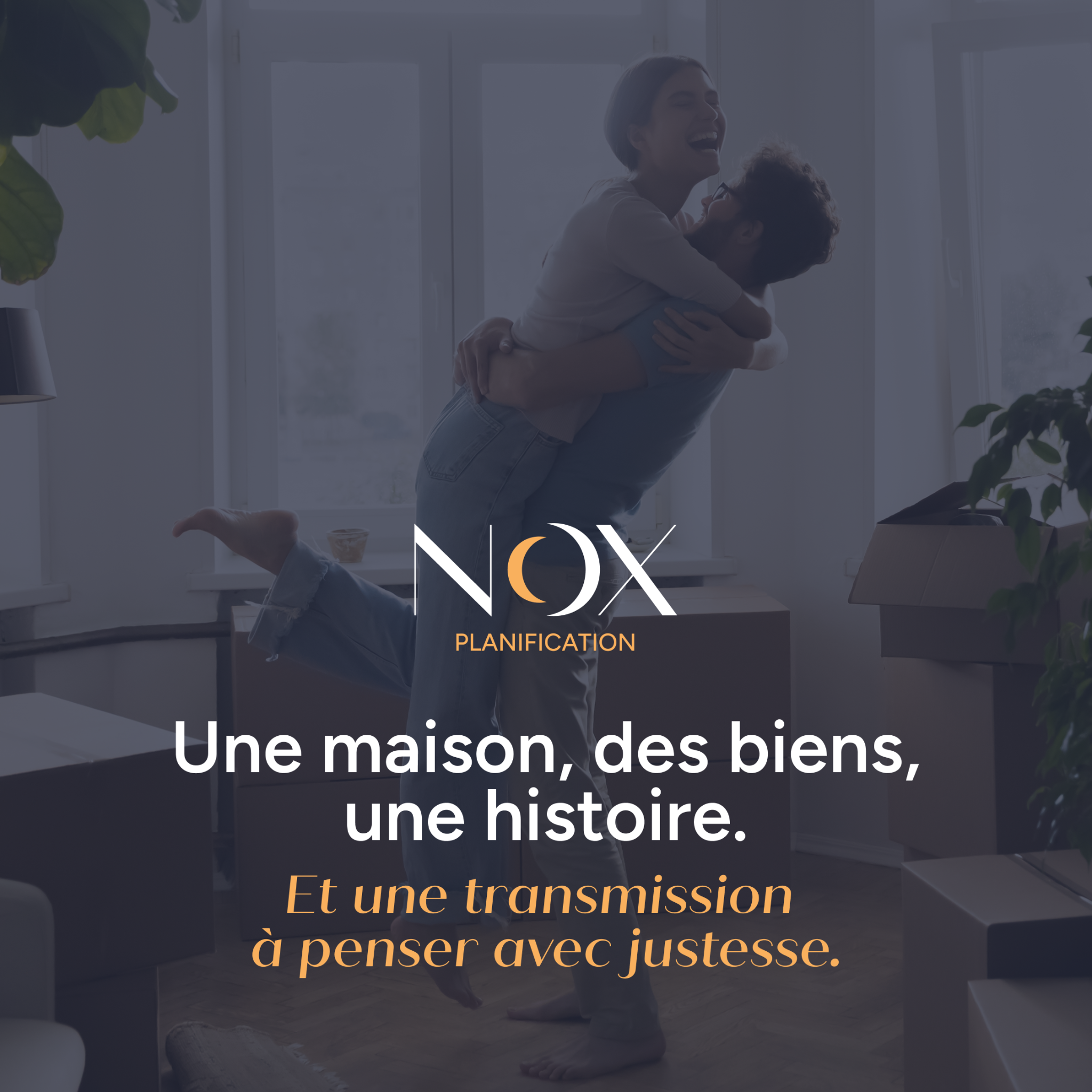 NOX Law Firm Facebook ad: Cession, donation, transmission, succession.