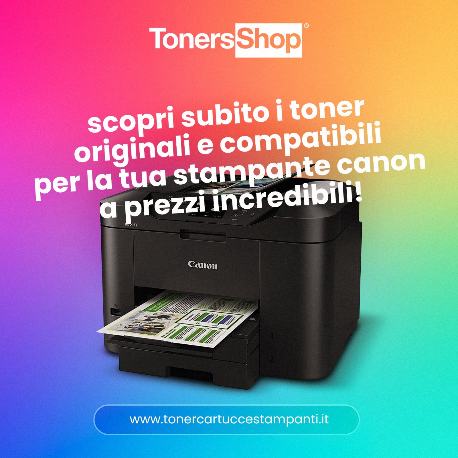 Tonersshop Facebook ad