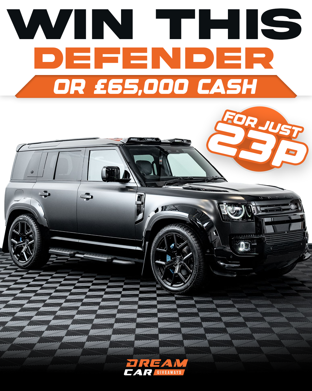 Dream Car Giveaways Facebook ad