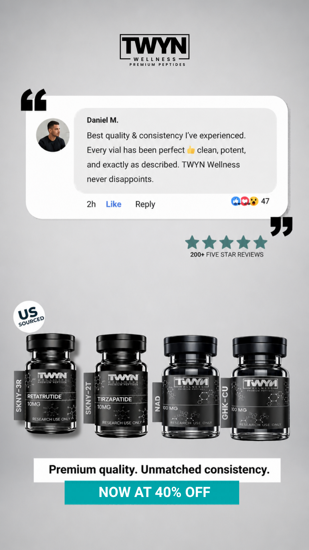 TWYN Wellness Facebook ad from Jun 12, 2026