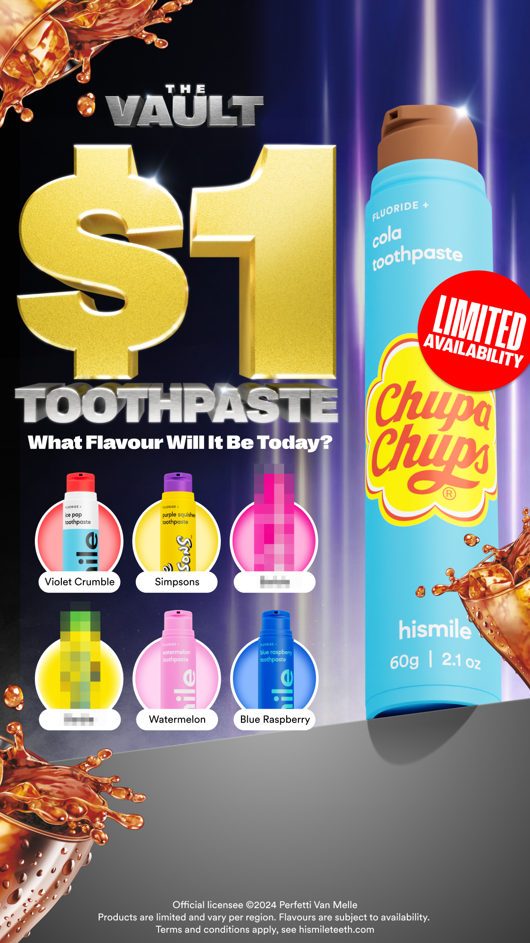Hismile Facebook ad