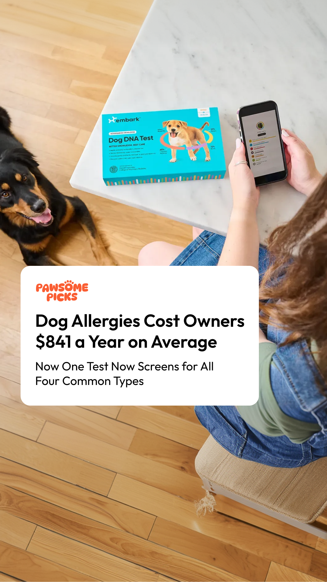 Pawsome Picks Facebook ad
