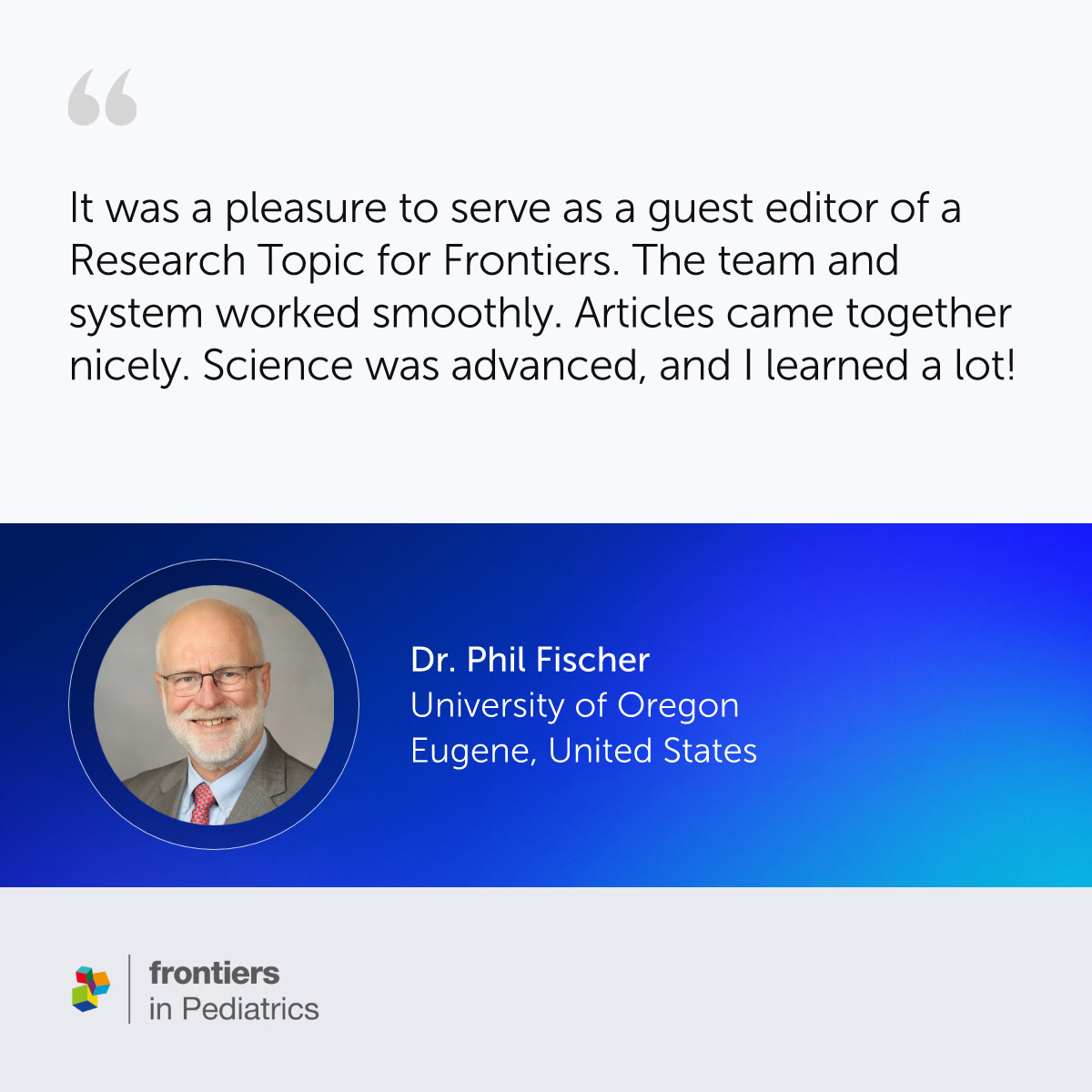 Frontiers Facebook ad