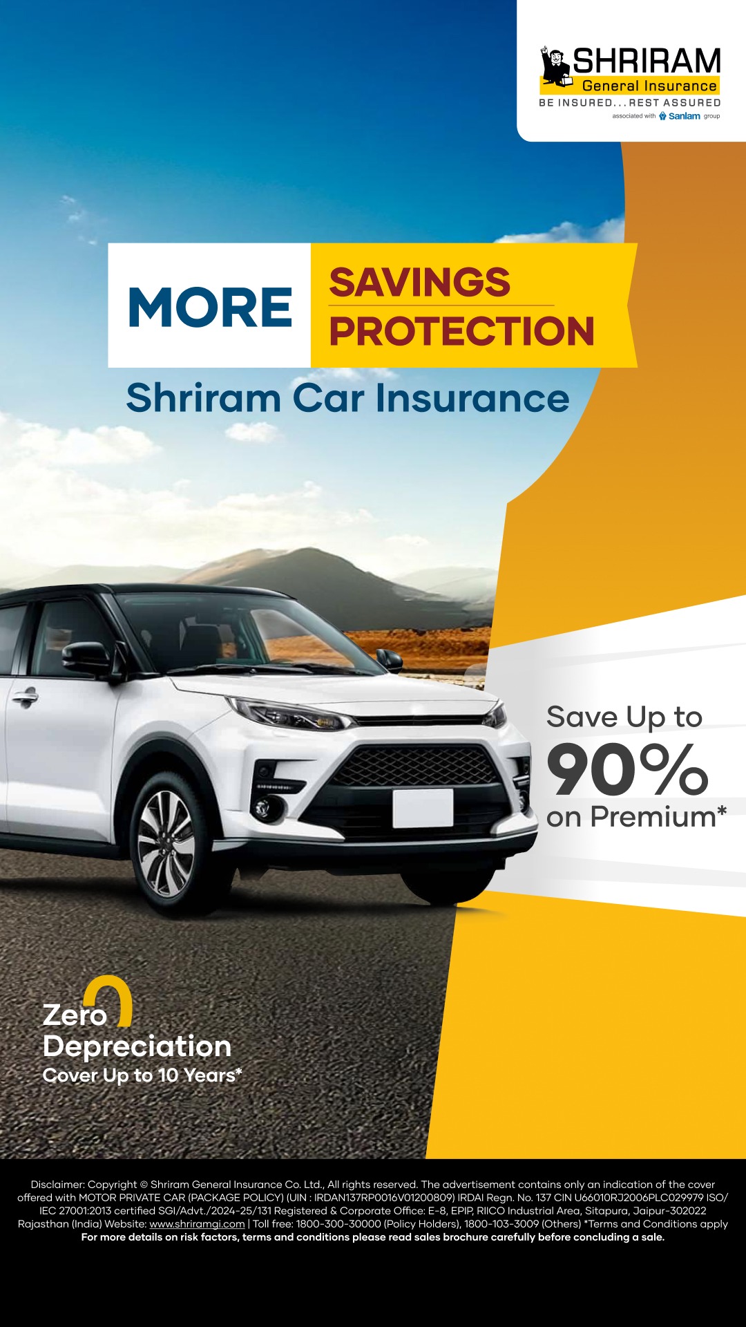 Shriram General Insurance Facebook ad