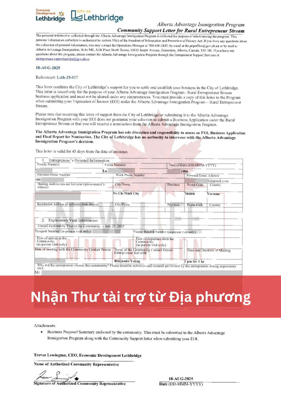 New Life Immigration - Chuyên Định Cư Canada Diện Tay Nghề Facebook ad: TIỆM NAILS TẠI LETHBRIDGE CHÍNH THỨC NHẬN ĐƯỢC…