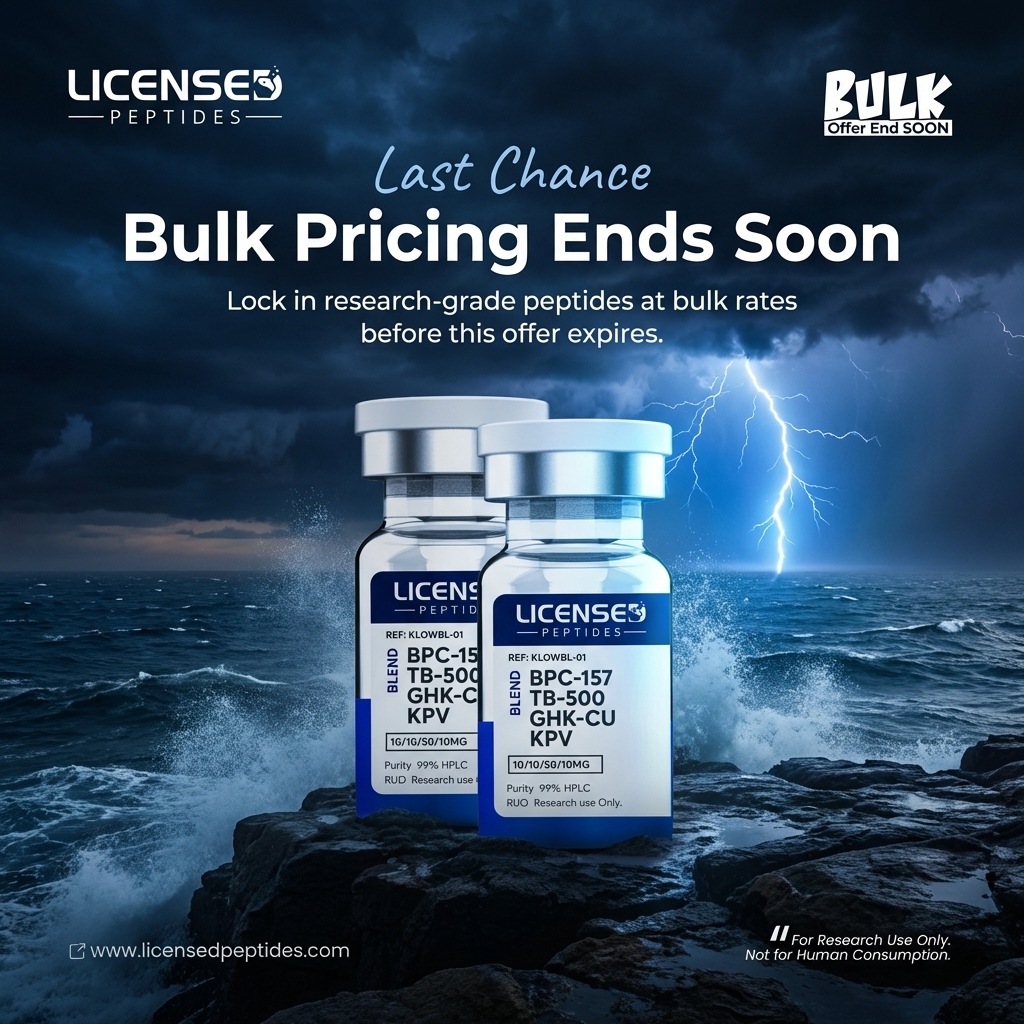 LicensedPeptides Facebook ad