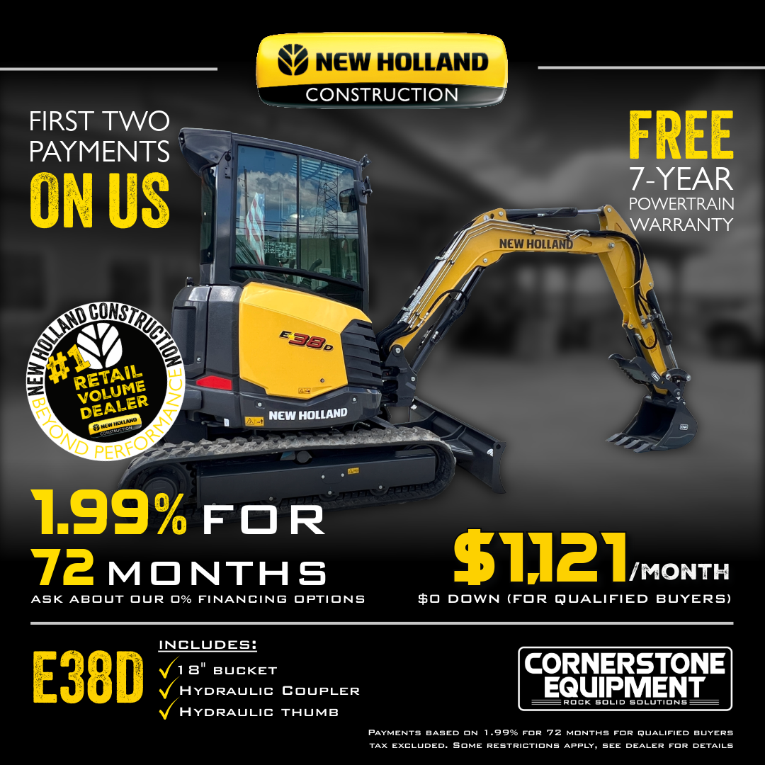 Cornerstone Equipment Facebook ad