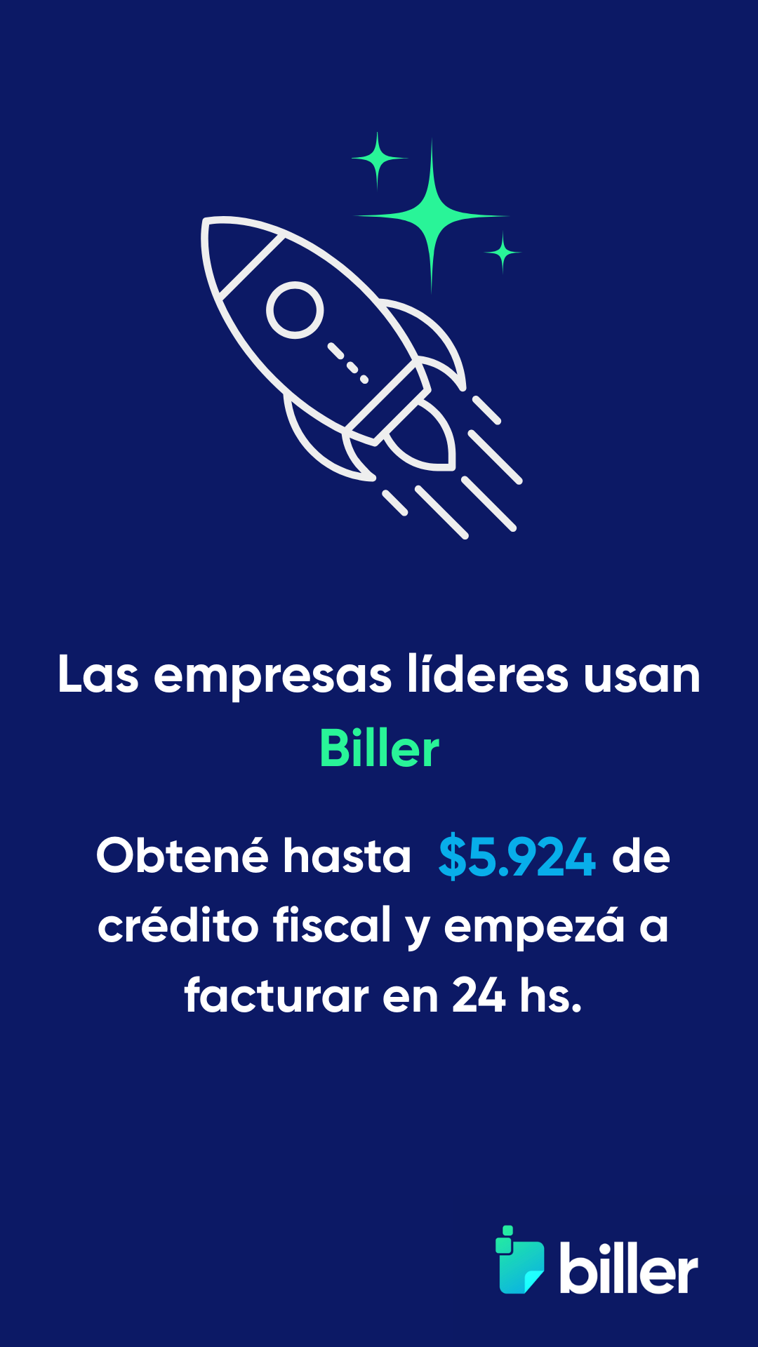 Biller Facebook ad