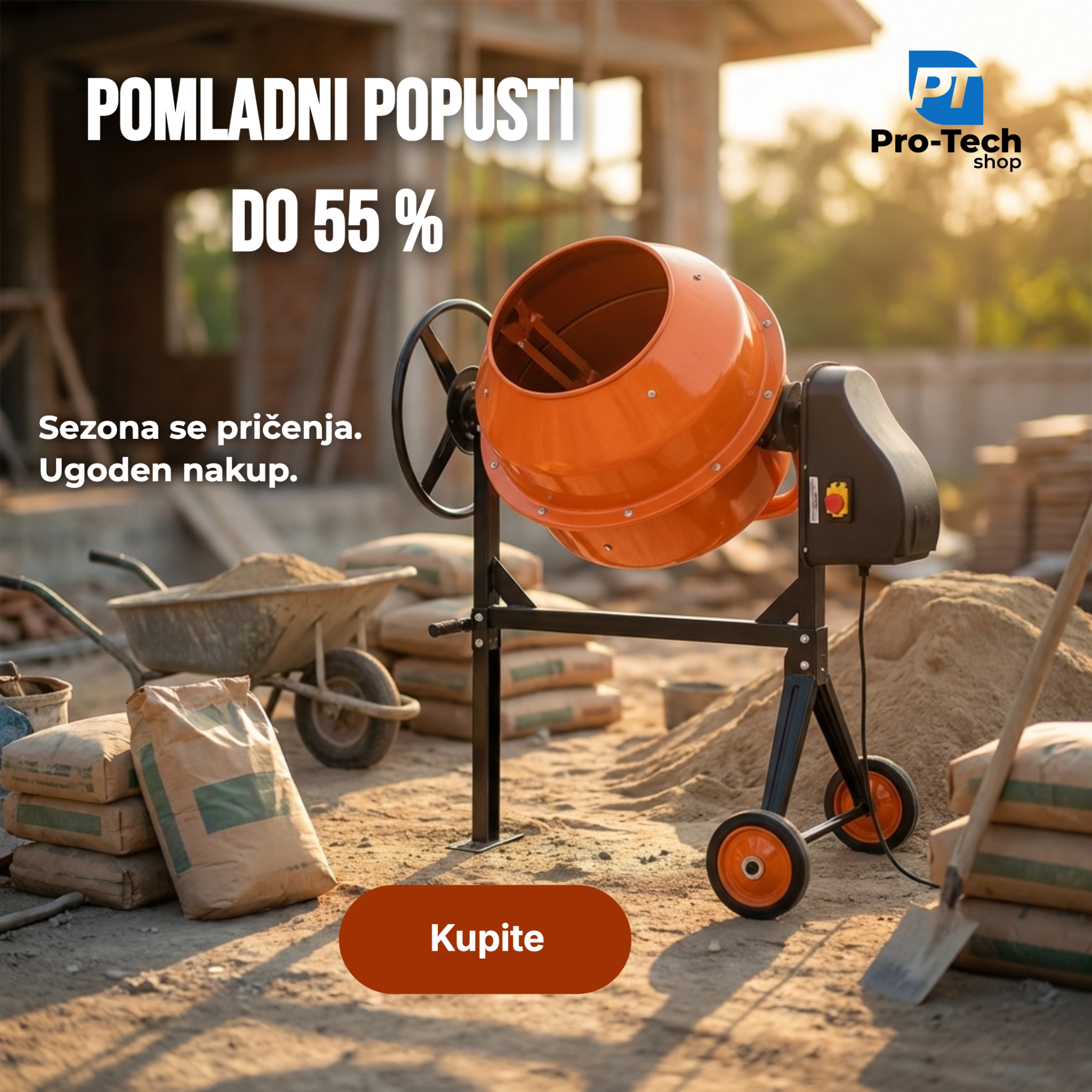 Pro-Tech shop.si Facebook ad