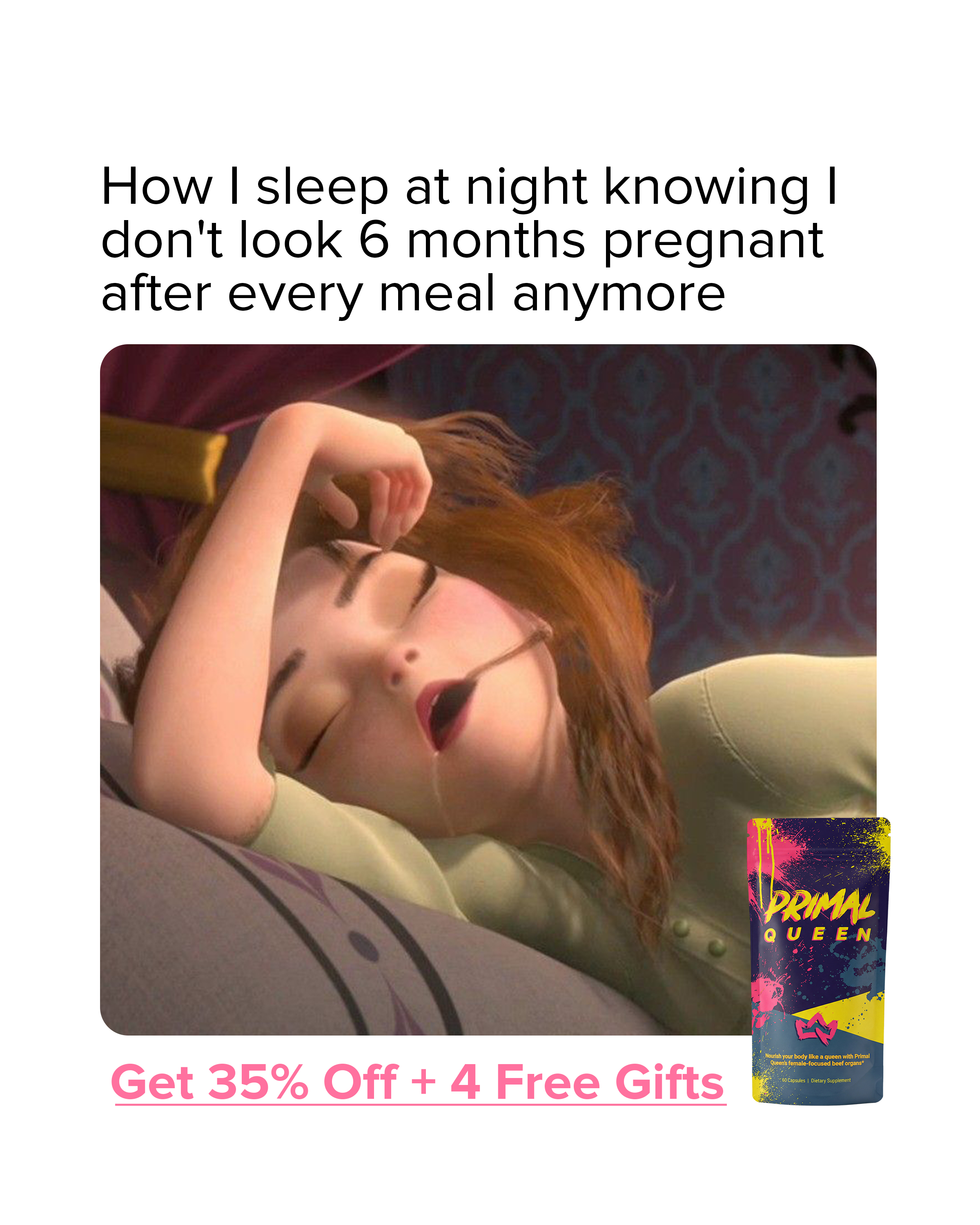 Primal Queen Facebook ad