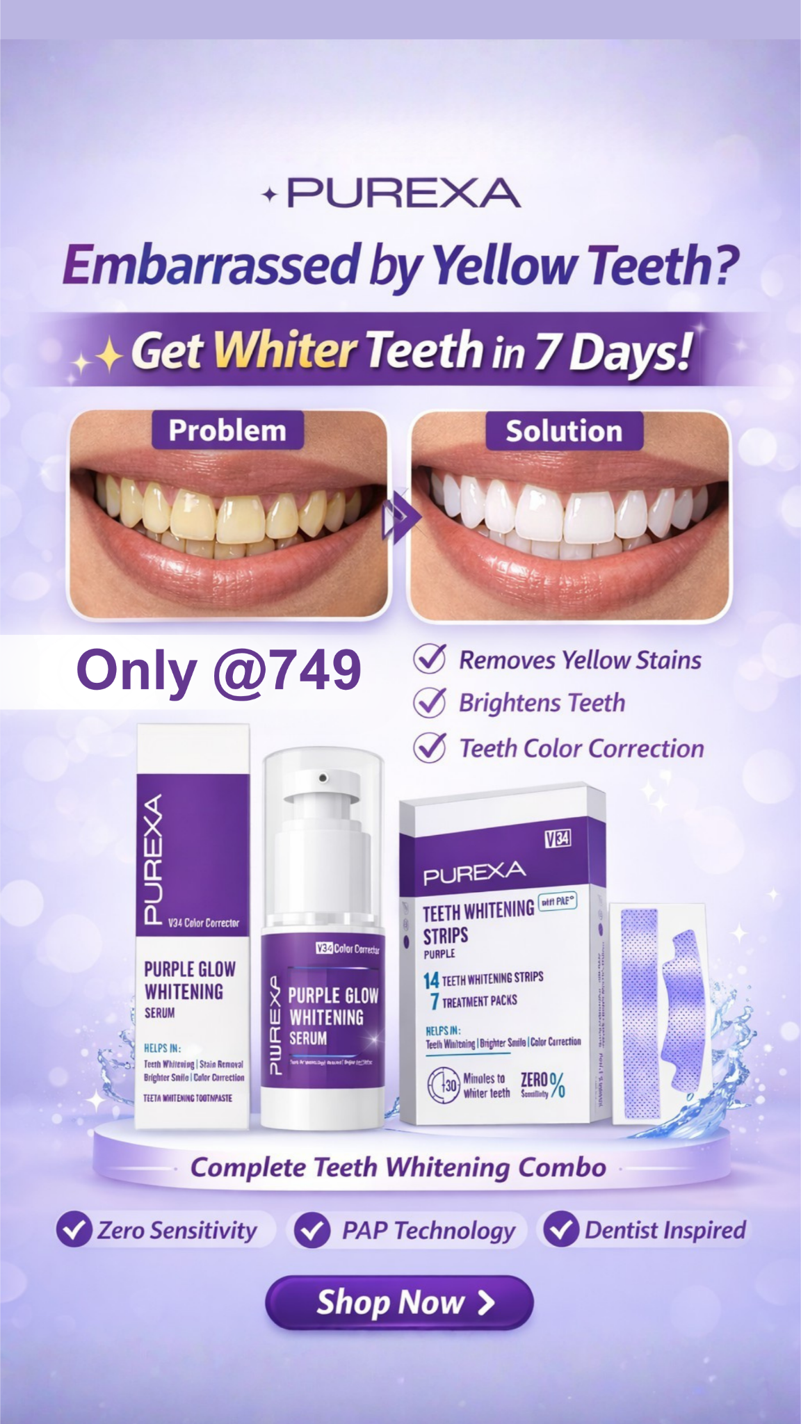 Purexa Facebook ad