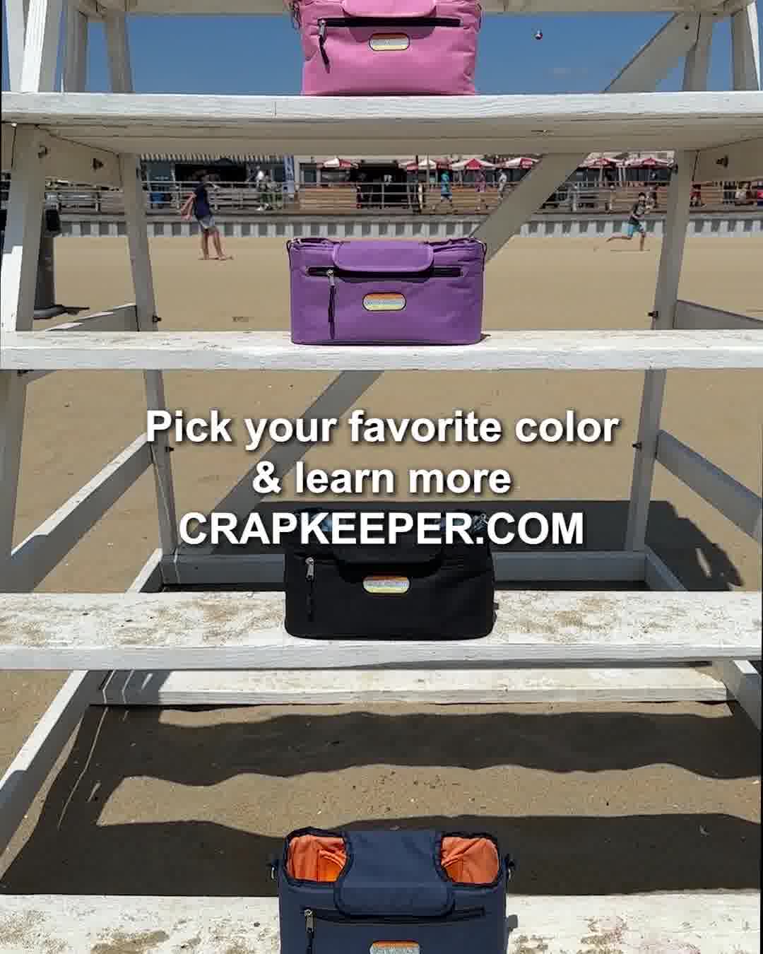 The CrapKeeper Facebook ad: NEW ORGANIZER BAG