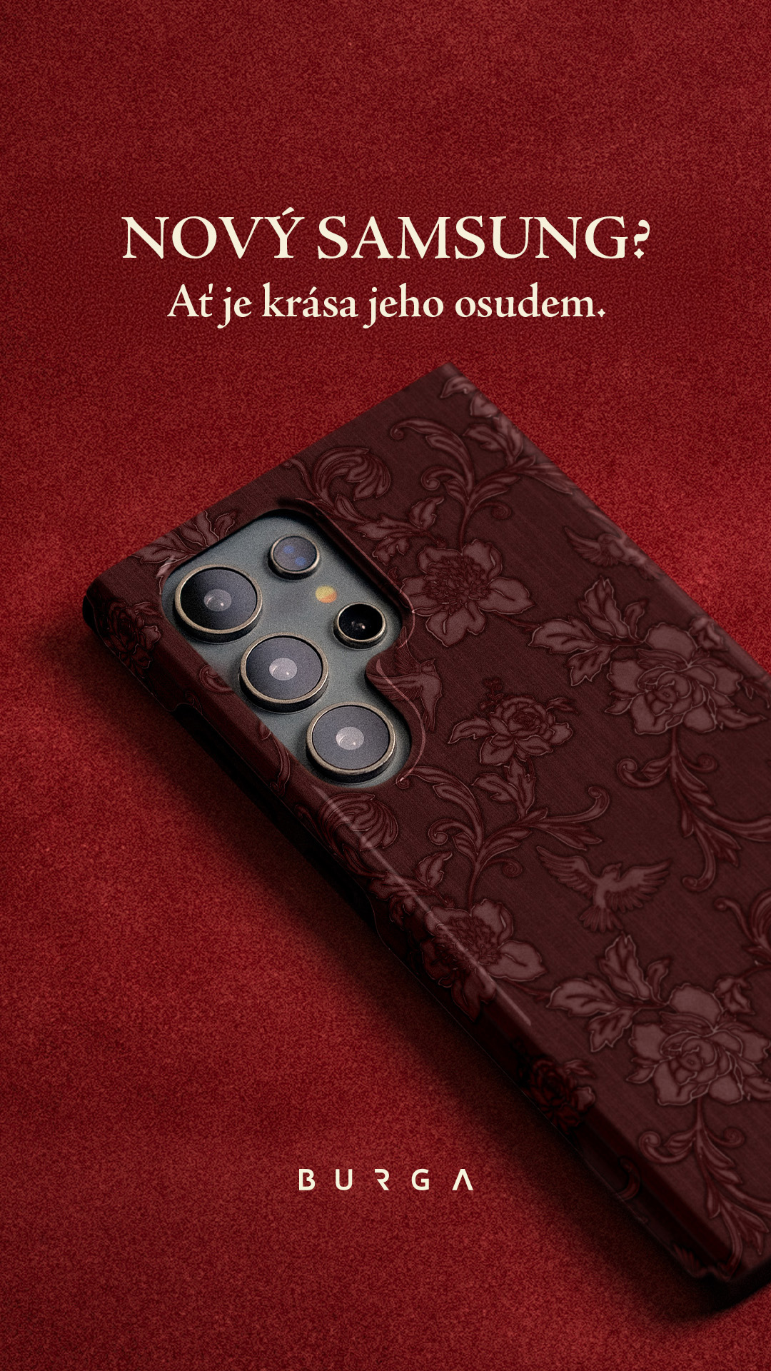 BURGA Facebook ad