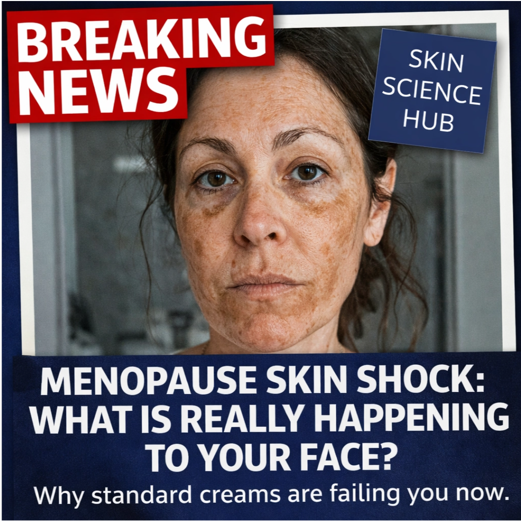 SKIN science HUB Facebook ad: The reason nothing has worked isn't you. Here's what it…