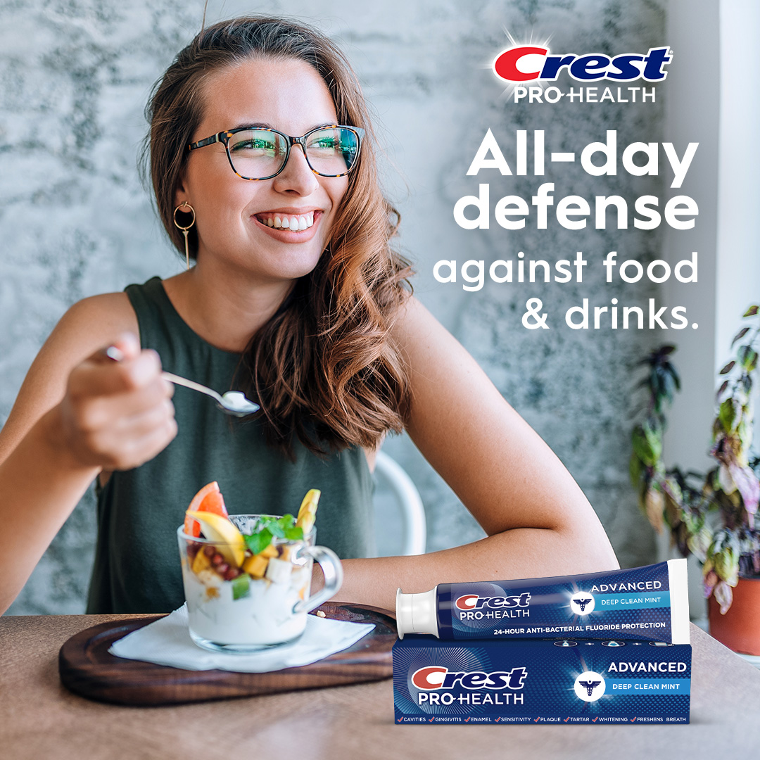 Crest Facebook ad
