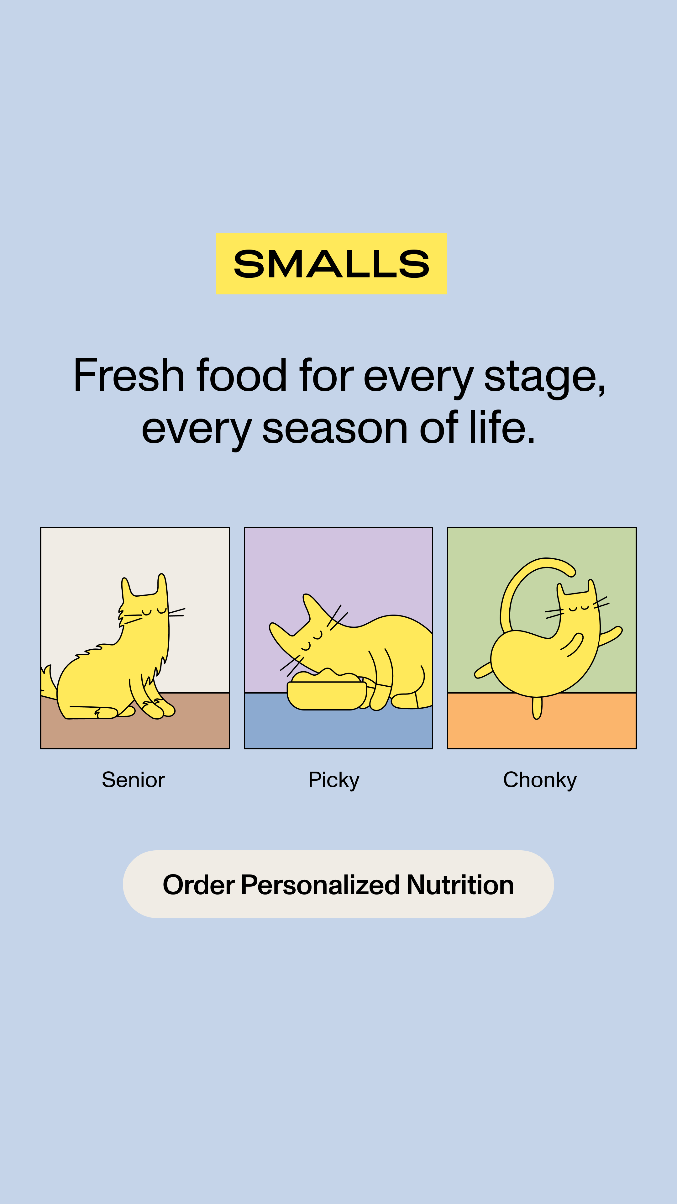 Smalls Facebook ad