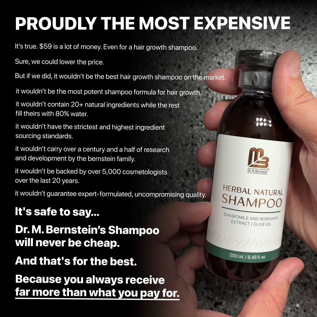 Dr. M. Bernstein Facebook ad: Treat Yourself to Better Hair