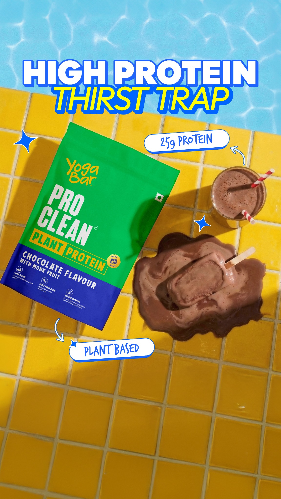 Yogabars Facebook ad