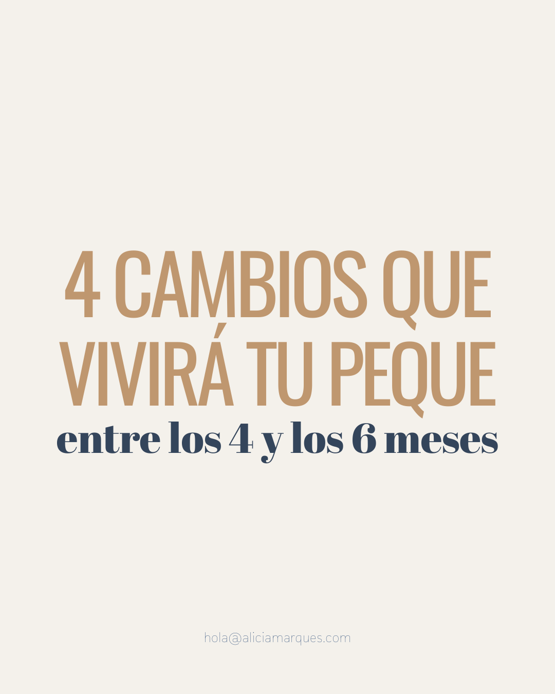 Soyaliciamarques Facebook ad: Entre los 4 y 6 meses no pasan…