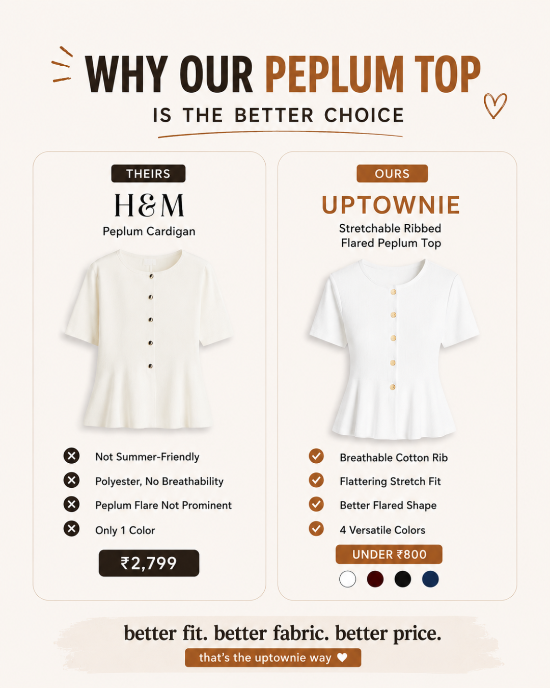 Uptownie Facebook ad