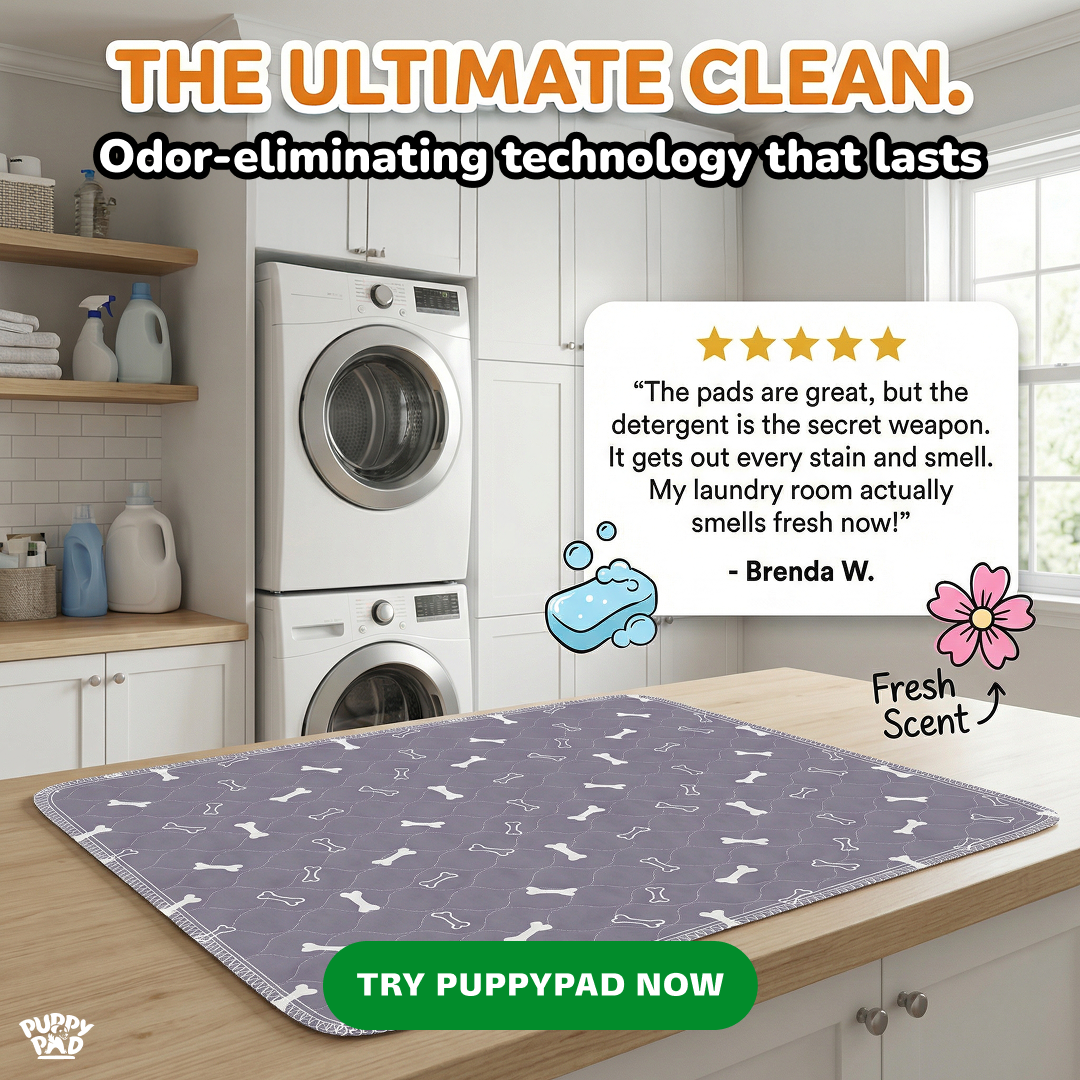 PuppyPad Facebook ad